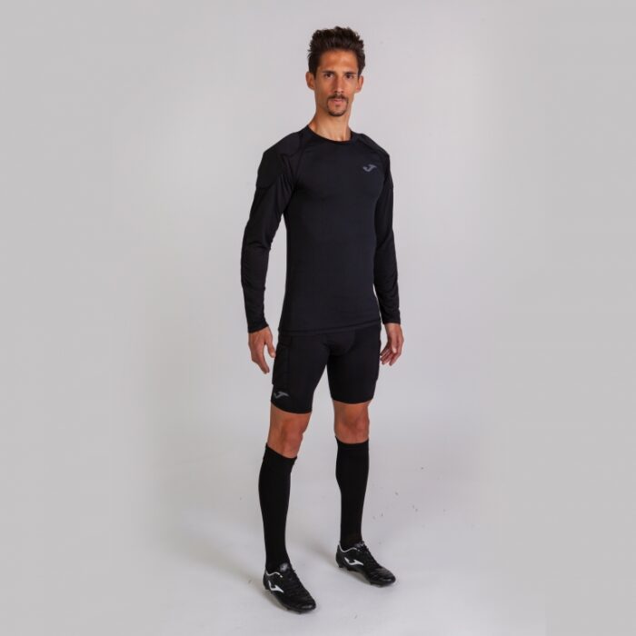 CAMISETA PROTEC PORTERO NEGRO M/L