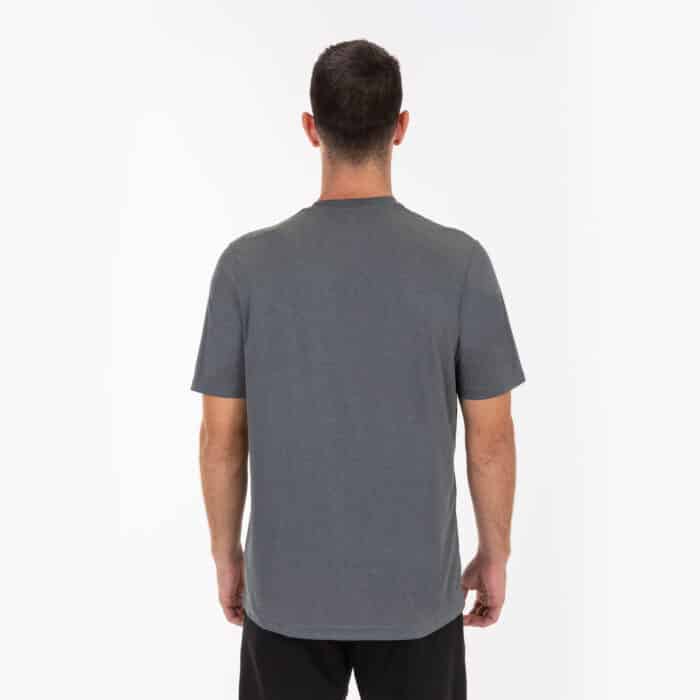 CAMISETA COMBI GRIS MELANGE OSCURO M/C - Imagen 2