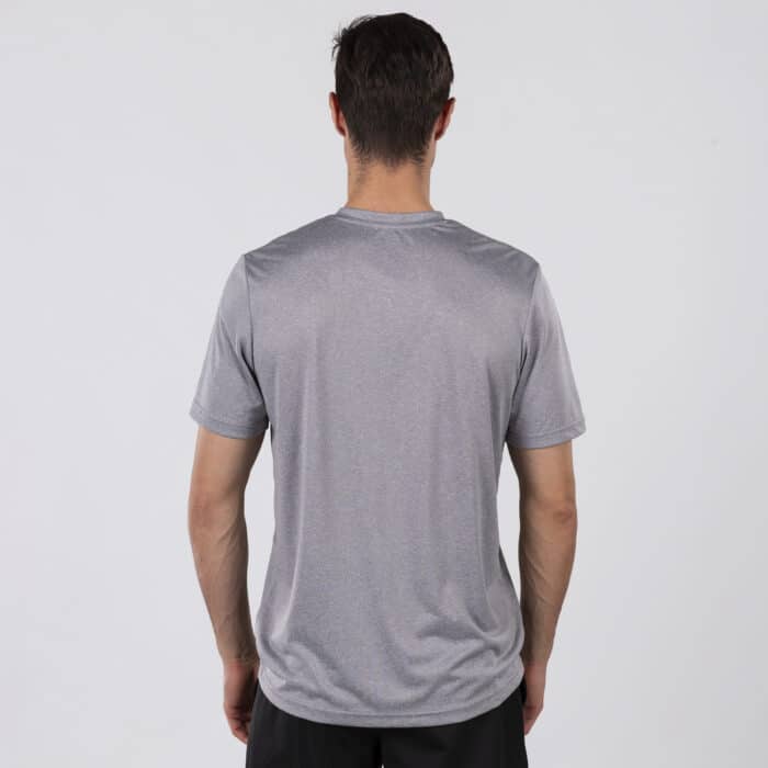 CAMISETA COMBI GRIS MELANGE CLARO M/C